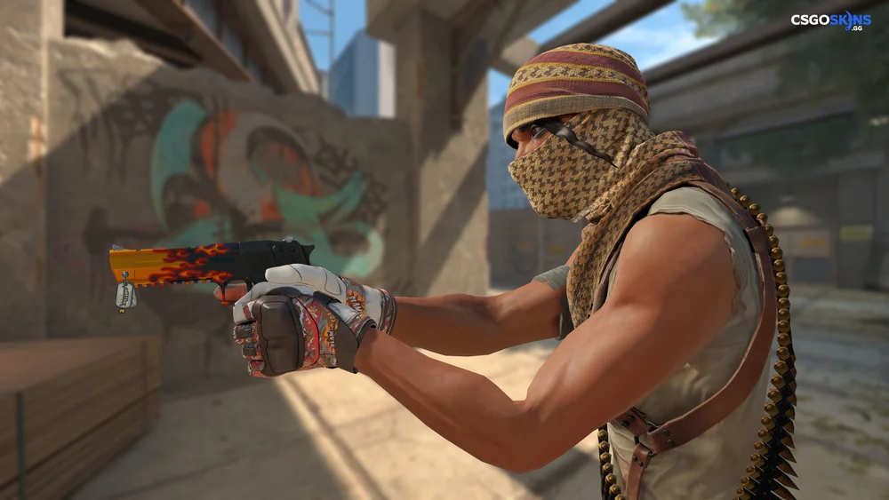 Charm | Austin 2025 Highlight | mezii Triple Pistol Kill Artwork