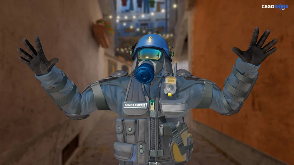 Chem-Haz Capitaine | Gendarmerie Nationale Artwork