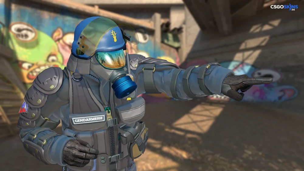 Chem-Haz Capitaine | Gendarmerie Nationale Artwork