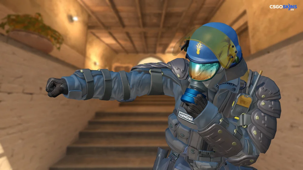 Chem-Haz Capitaine | Gendarmerie Nationale Artwork
