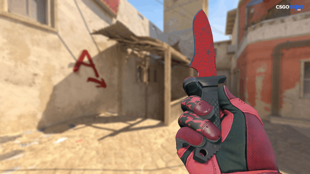 ★ Classic Knife | Crimson Web Artwork