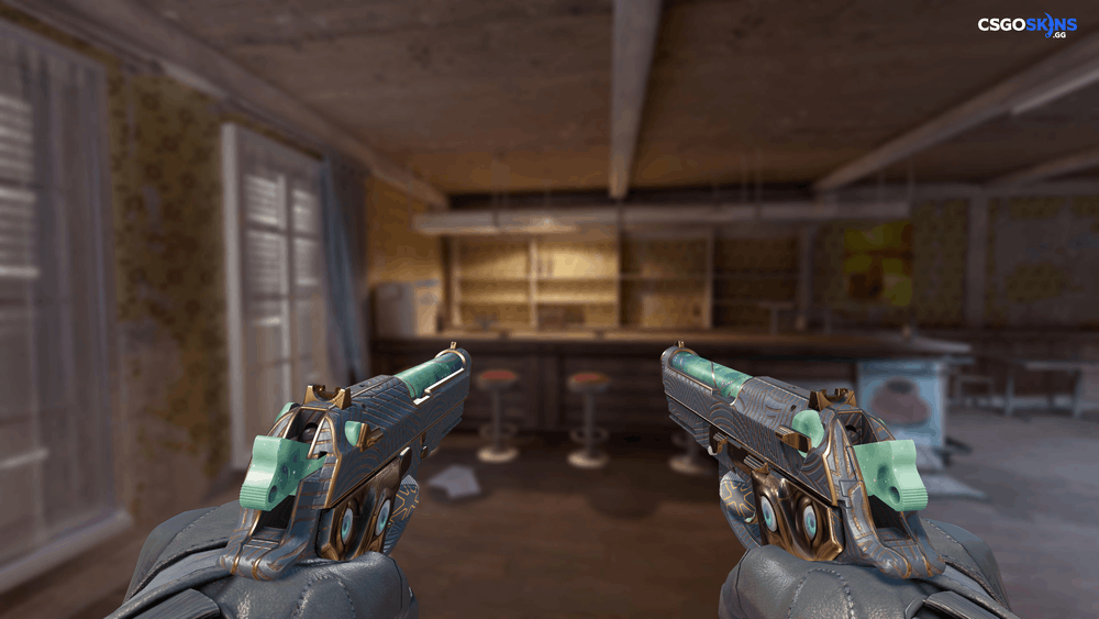 Dual Berettas | Angel Eyes Artwork