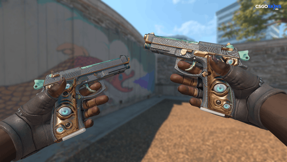 Dual Berettas | Angel Eyes Artwork