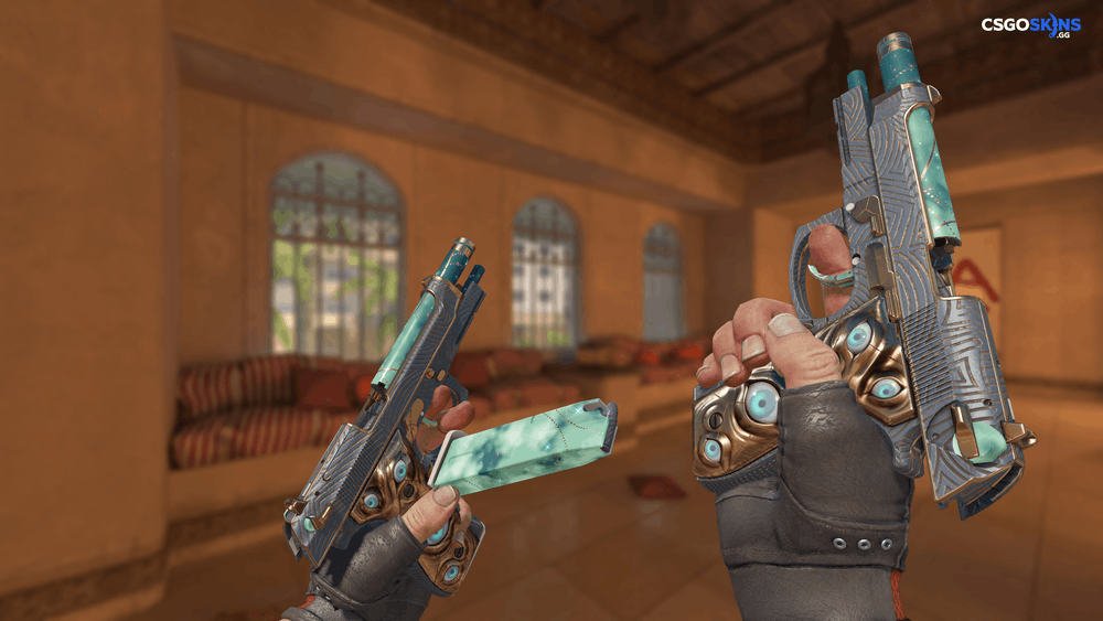 Dual Berettas | Angel Eyes Artwork