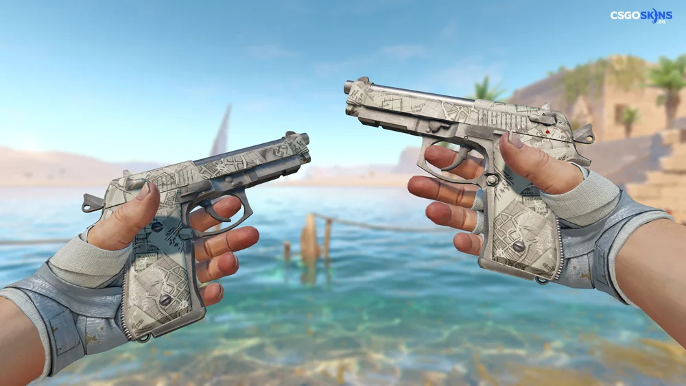 Dual Berettas | Heist Artwork