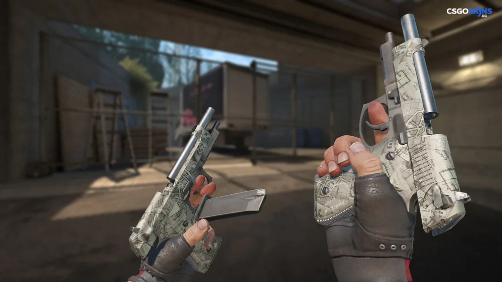 Dual Berettas | Heist Artwork
