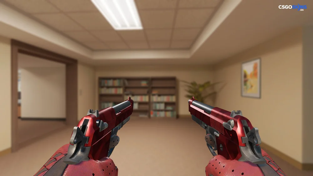 Dual Berettas | Hemoglobin Artwork