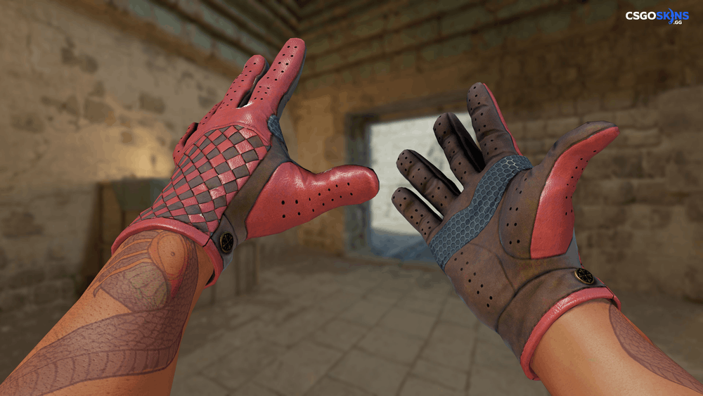 ★ Driver Gloves | Crimson Weave Artwork