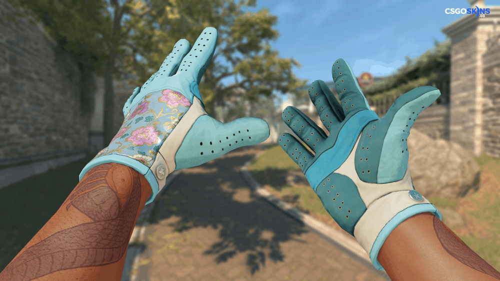 ★ Driver Gloves | Brocade Flowers Artwork