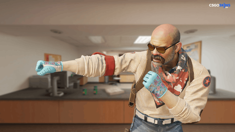 ★ Driver Gloves | Brocade Flowers Artwork