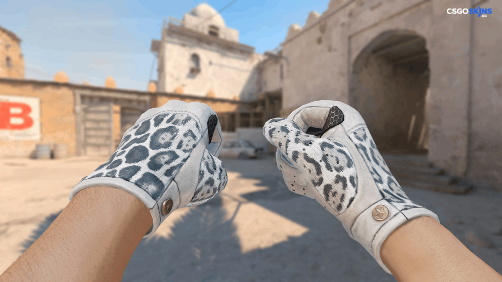 ★ Driver Gloves | Snow Leopard Artwork