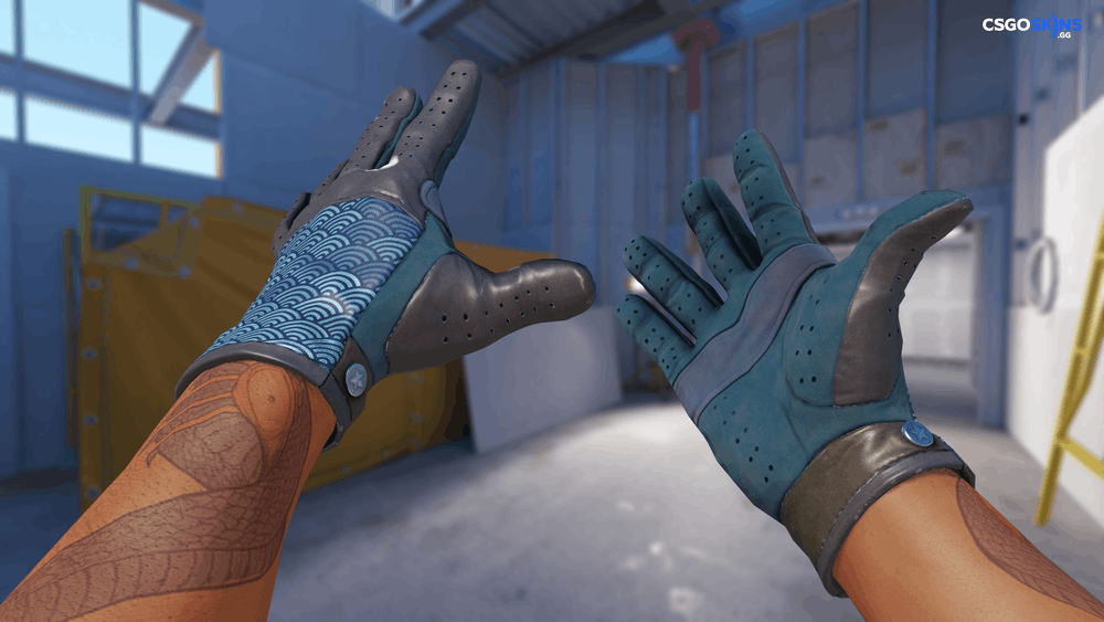 ★ Driver Gloves | Seigaiha Artwork