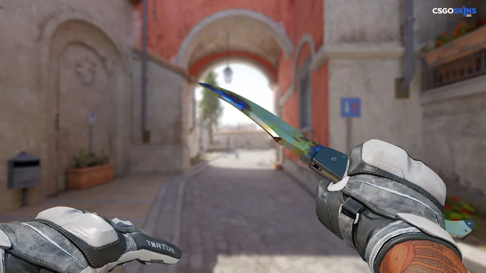 ★ Falchion Knife | Case Hardened Artwork