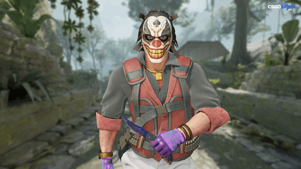 ★ Falchion Knife | Doppler Black Pearl Artwork