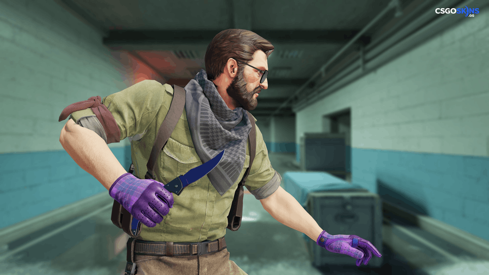 ★ Falchion Knife | Doppler Black Pearl Artwork