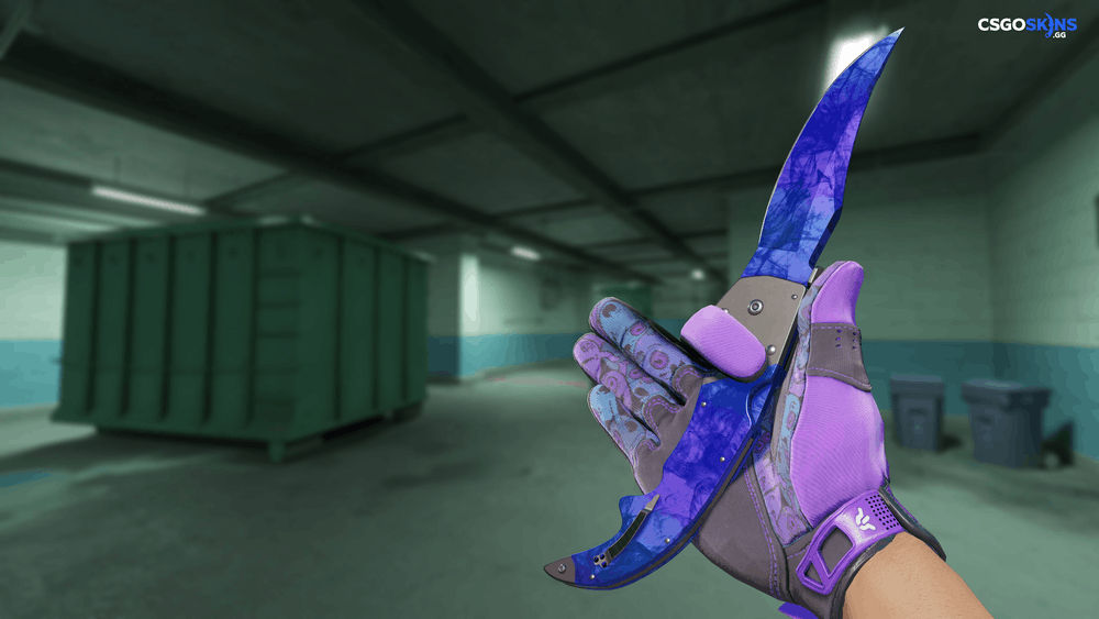 ★ Falchion Knife | Doppler Sapphire Artwork
