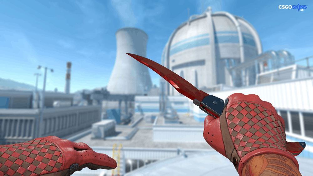 ★ Falchion Knife | Doppler Ruby Artwork