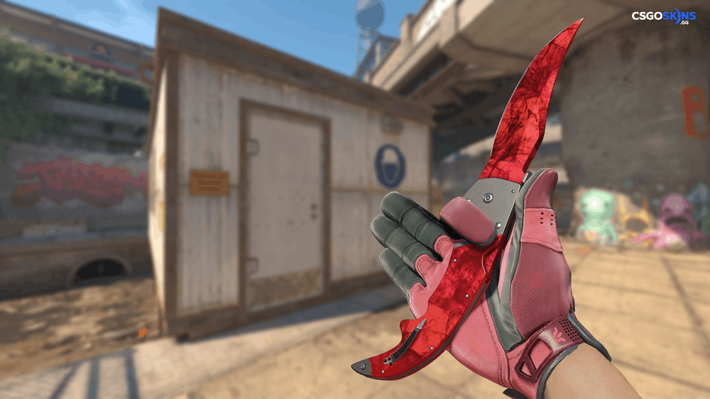 ★ Falchion Knife | Doppler Ruby Artwork