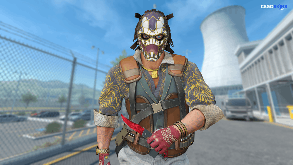 ★ Falchion Knife | Doppler Ruby Artwork