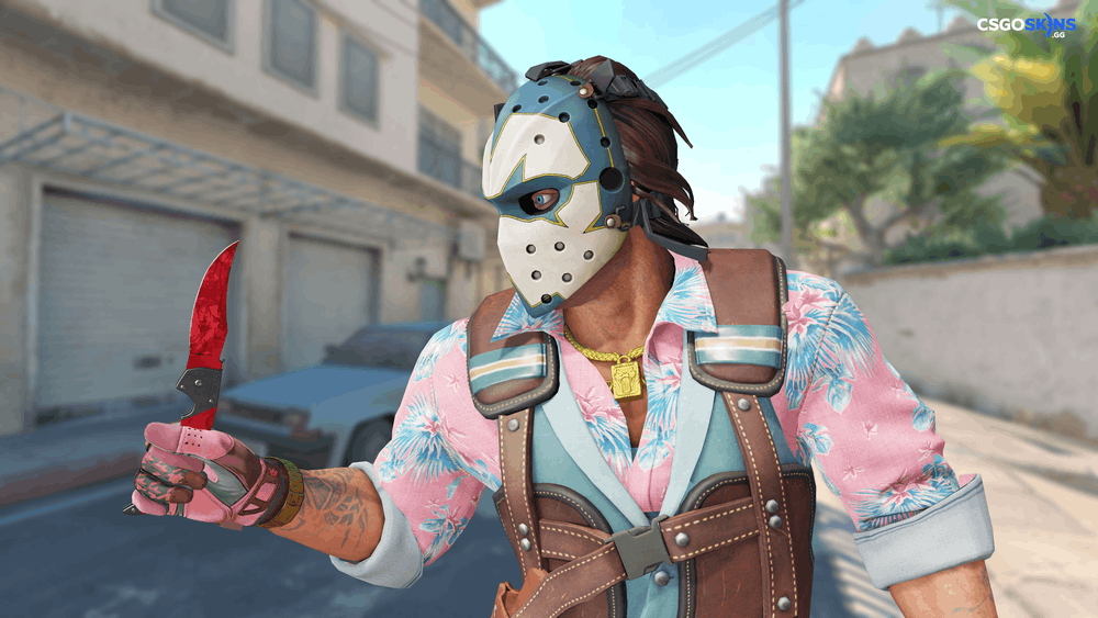 ★ Falchion Knife | Doppler Ruby Artwork