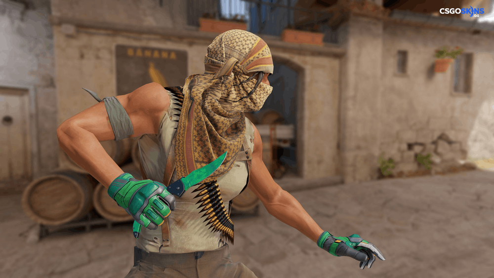 ★ Falchion Knife | Gamma Doppler Emerald Artwork