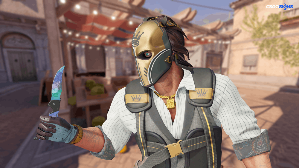 ★ Falchion Knife | Gamma Doppler Phase 1 Artwork