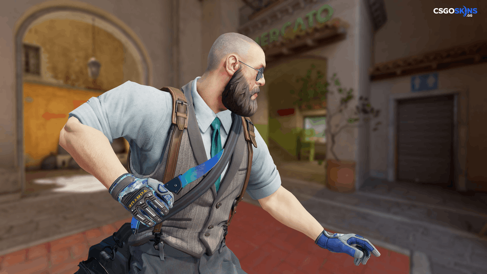 ★ Falchion Knife | Gamma Doppler Phase 1 Artwork