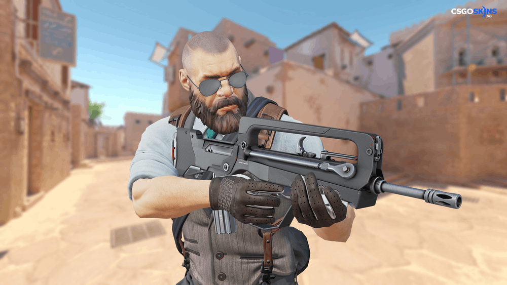 FAMAS | Corp Defense Artwork