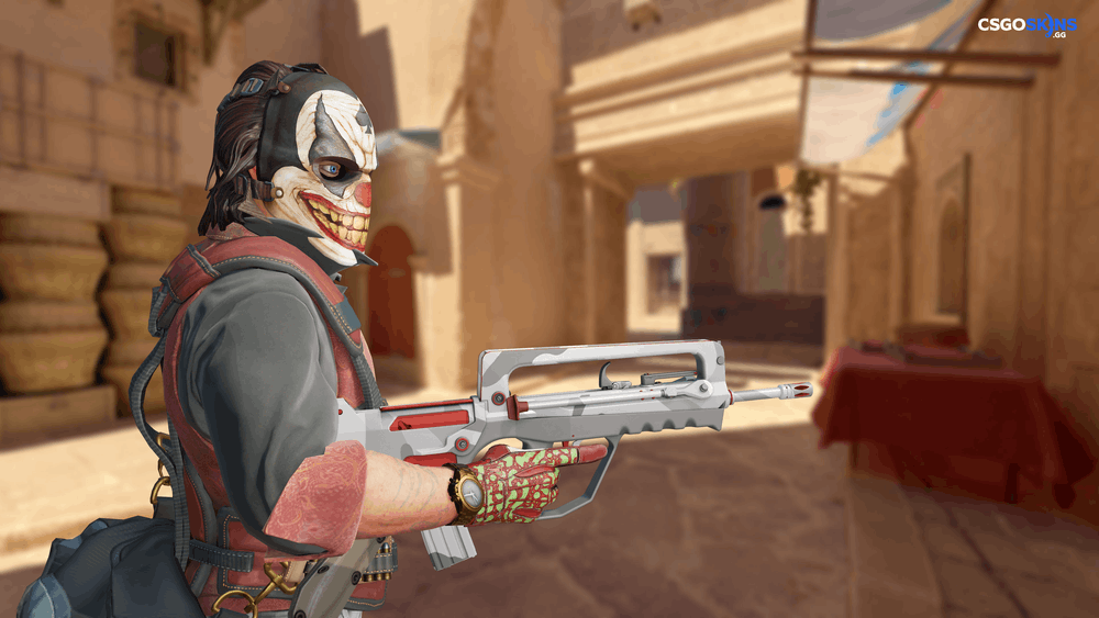 FAMAS | Grey Ghost Artwork