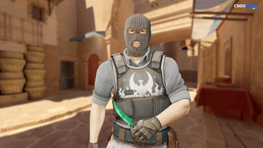 ★ Flip Knife | Gamma Doppler Emerald Artwork