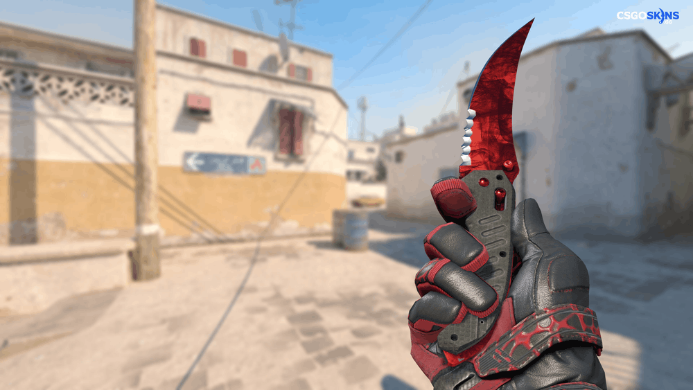 ★ Flip Knife | Doppler Ruby Artwork