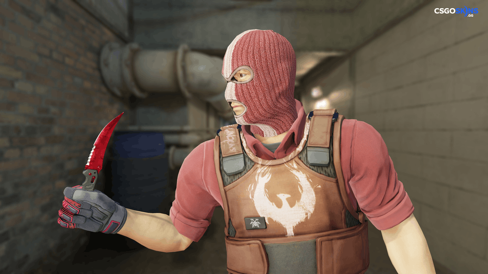 ★ Flip Knife | Doppler Ruby Artwork