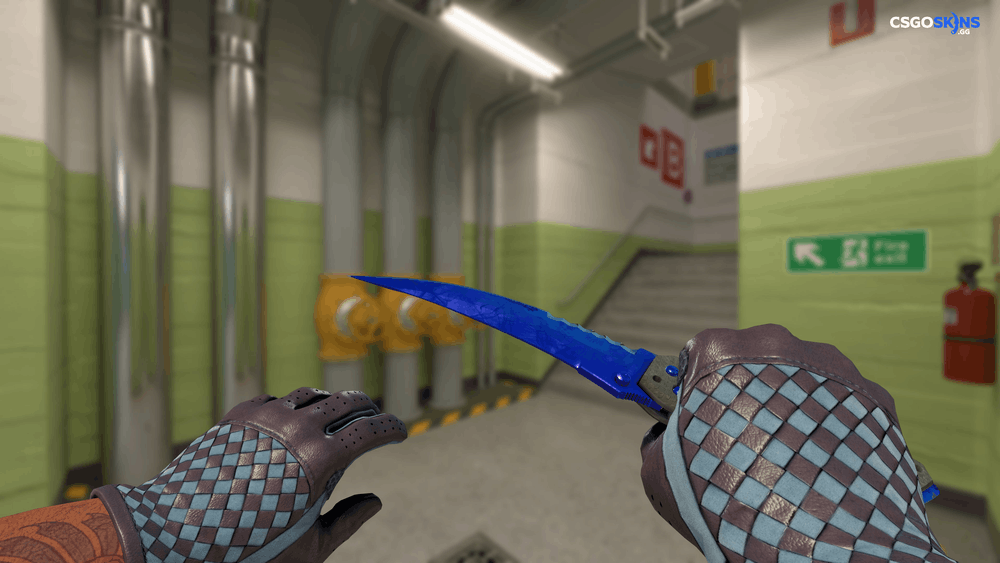 ★ Flip Knife | Doppler Sapphire Artwork