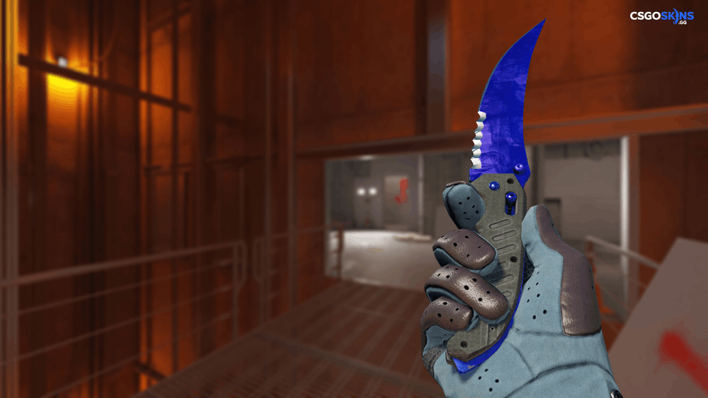 ★ Flip Knife | Doppler Sapphire Artwork