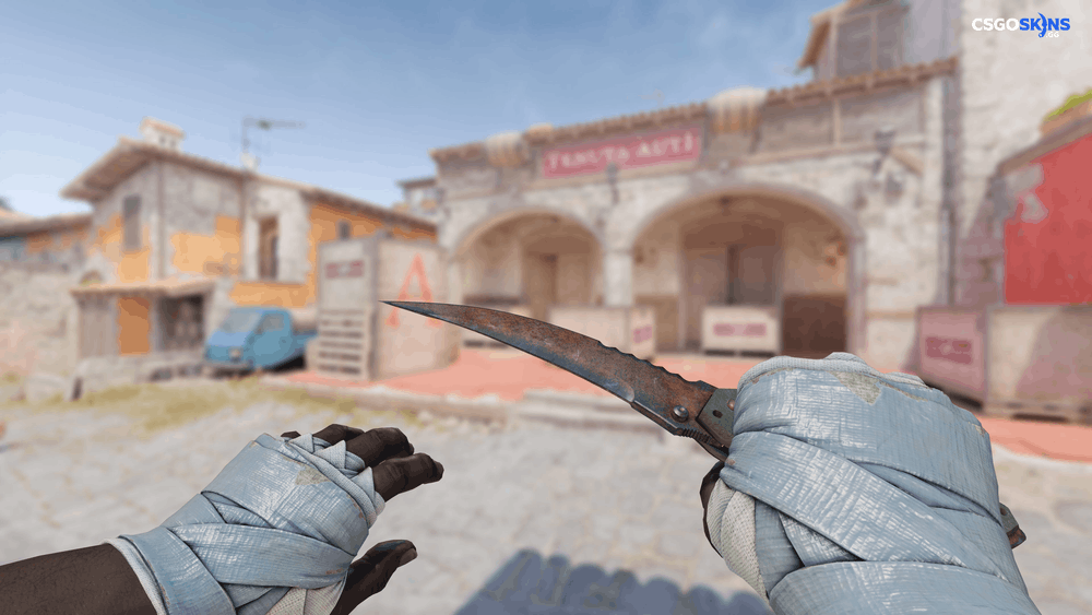 ★ Flip Knife | Rust Coat Artwork