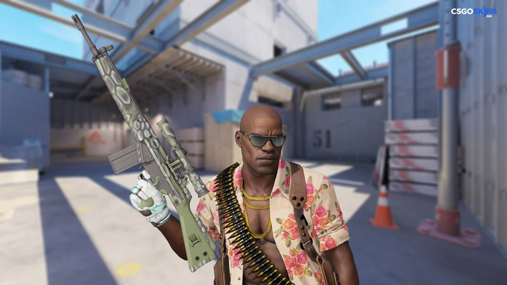 G3SG1 | Green Cell Artwork