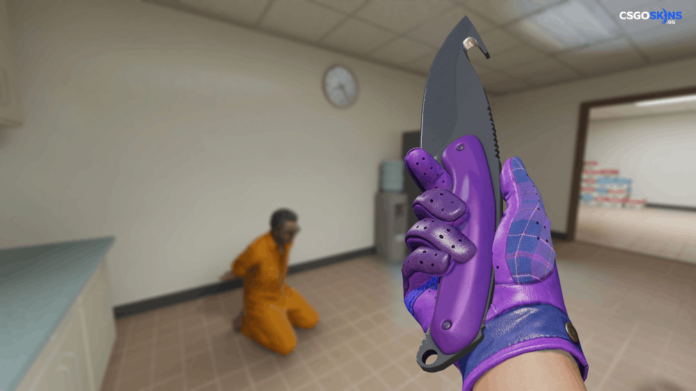 ★ Gut Knife | Ultraviolet Artwork