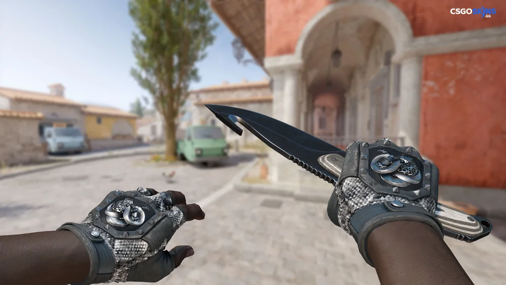 ★ Gut Knife | Black Laminate Artwork
