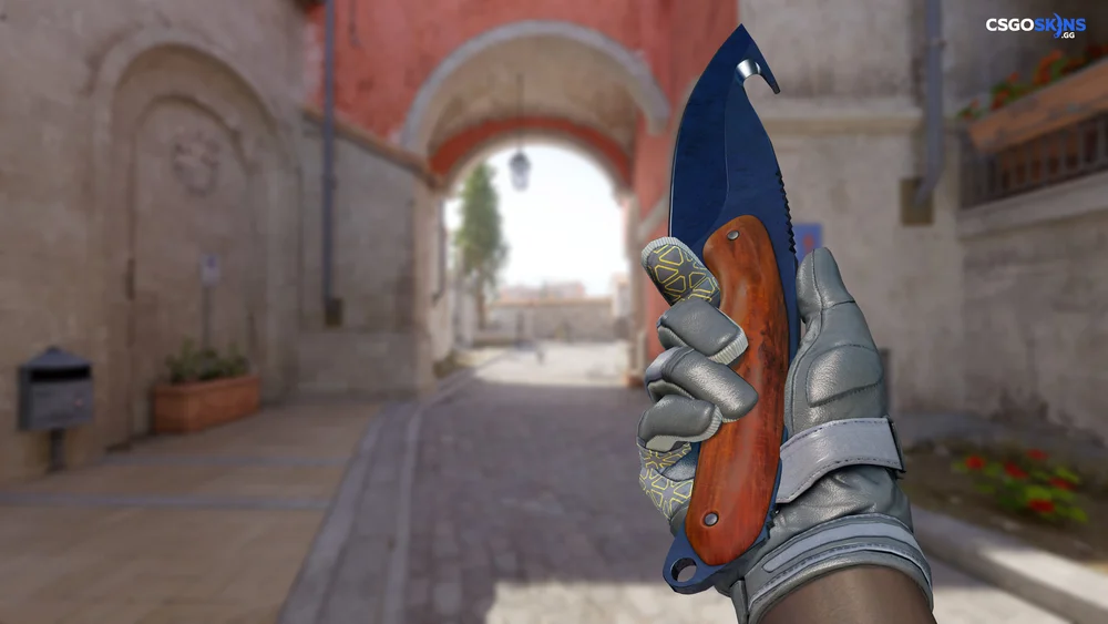 ★ Gut Knife | Blue Steel Artwork