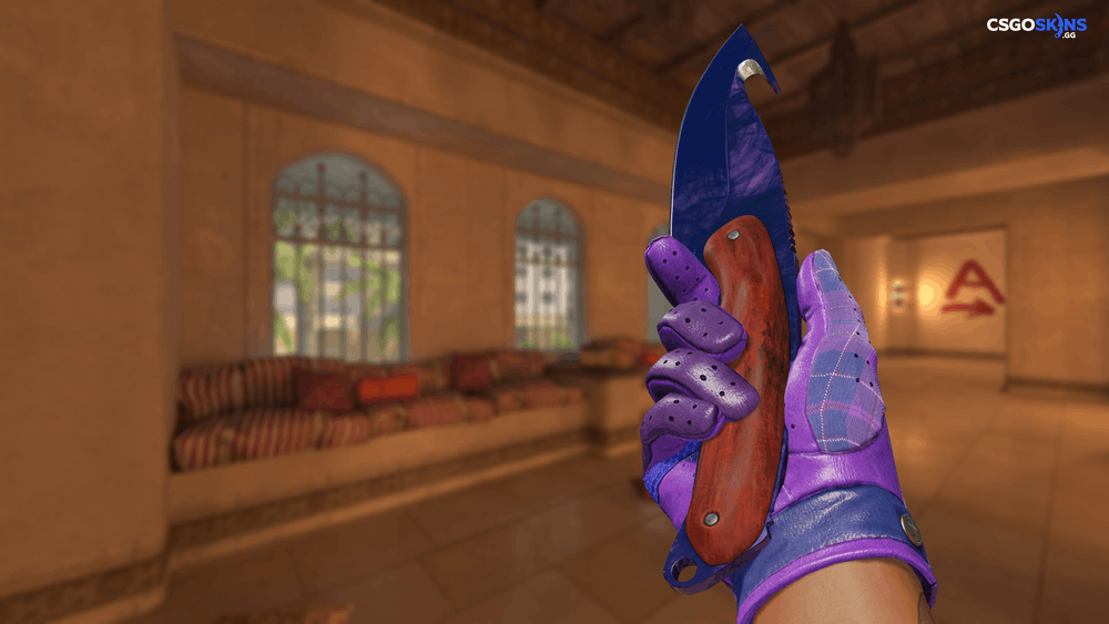 ★ Gut Knife | Doppler Black Pearl Artwork