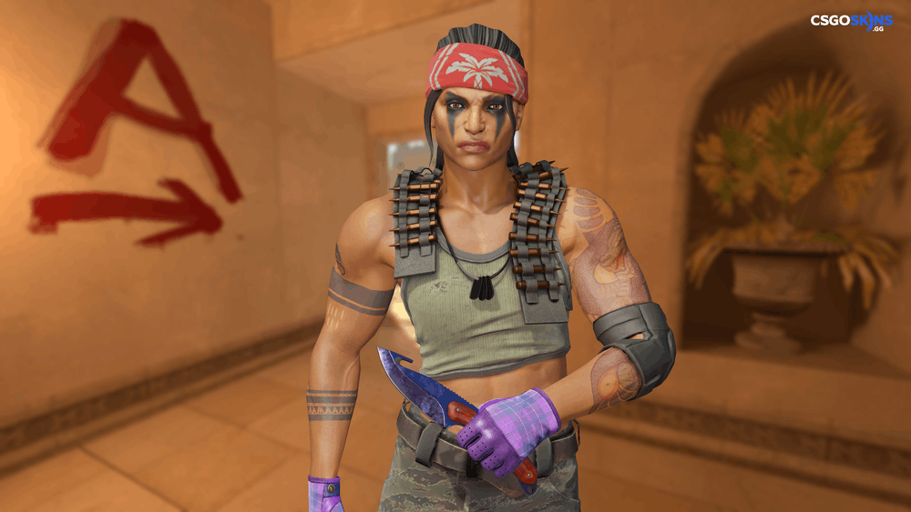 ★ Gut Knife | Doppler Black Pearl Artwork