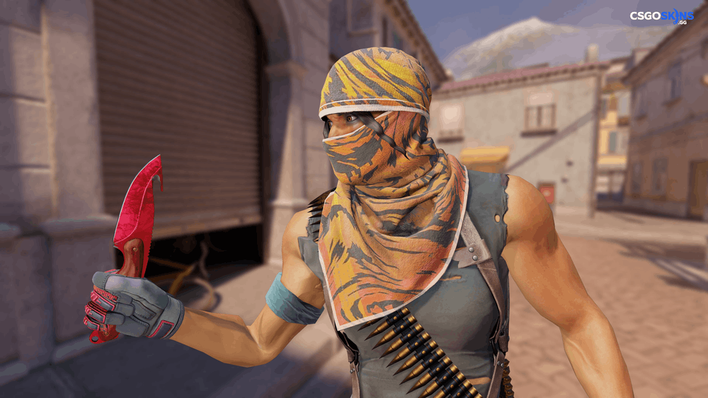 ★ Gut Knife | Doppler Ruby Artwork