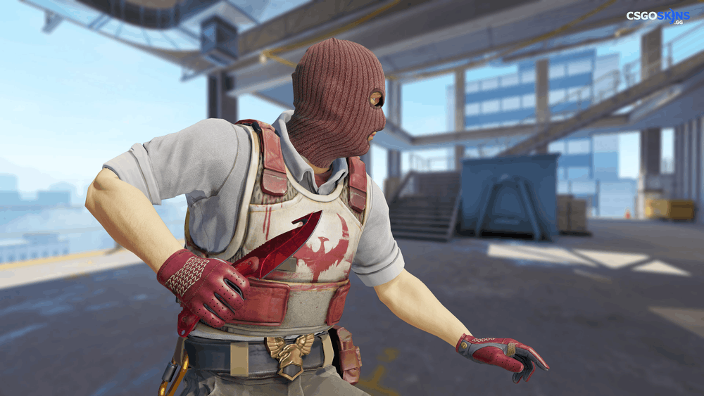 ★ Gut Knife | Doppler Ruby Artwork