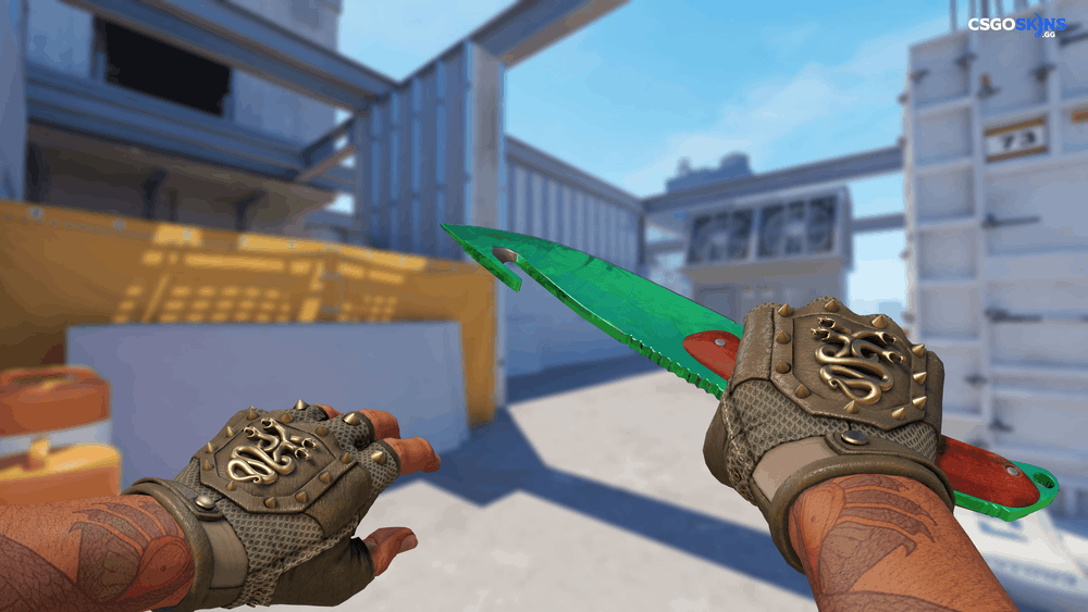 ★ Gut Knife | Gamma Doppler Emerald Artwork