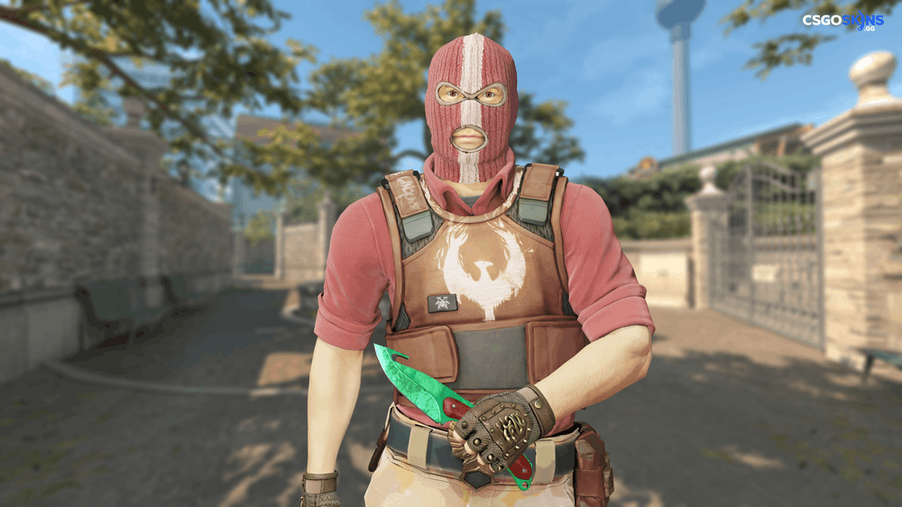 ★ Gut Knife | Gamma Doppler Emerald Artwork