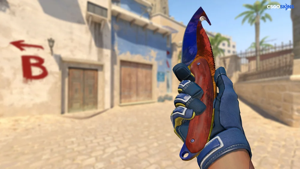 ★ Gut Knife | Marble Fade Artwork