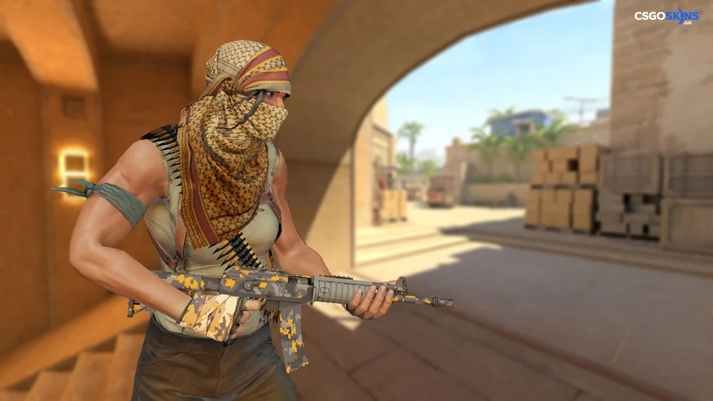 Galil AR | Orange DDPAT Artwork