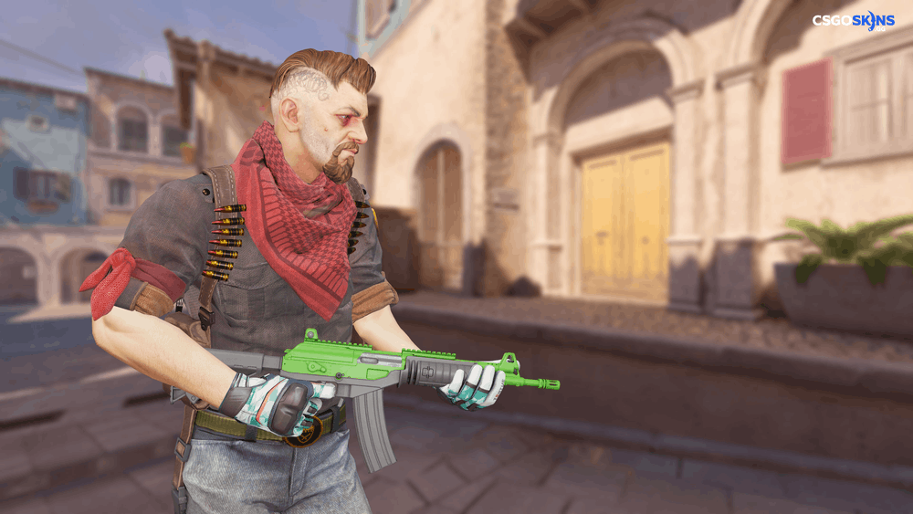 Galil AR | Green Apple Artwork