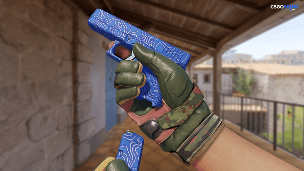 Glock-18 | Ocean Topo Artwork