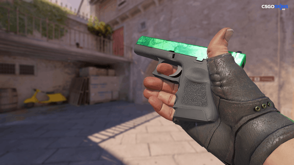 Glock-18 | Gamma Doppler Emerald Artwork